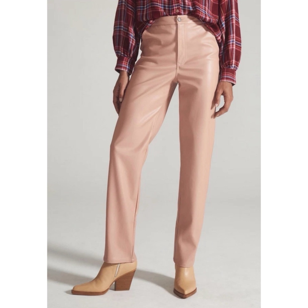 Anthropologie En Saison Lana Rose Faux Leather Pants